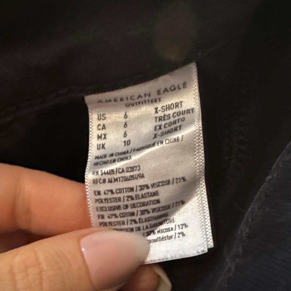 Black Distressed Jeans - Picture 2 of 5